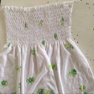 Flower tube top (or mini skirt)